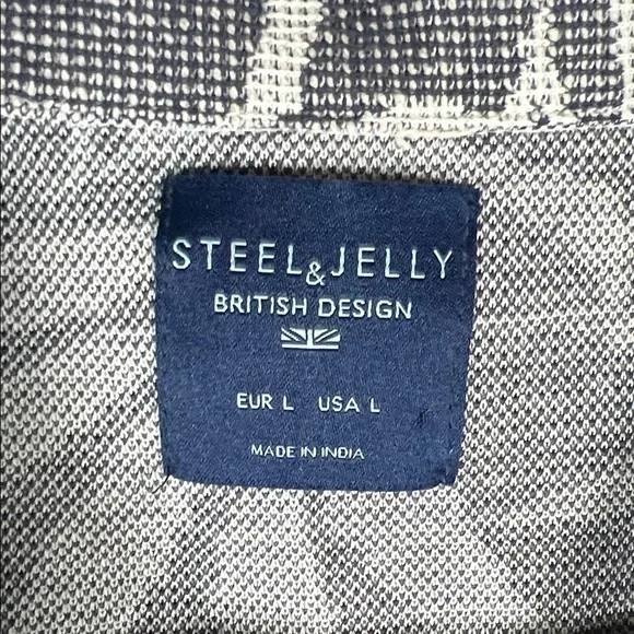 Steel & Jelly Floral Button Down Shirt Men’s Size L - Picture 4 of 4